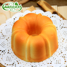 Artificial Decorations Foods simulation PU material Soft Fragrant Fake cake bread Miniatures painting props model 4 pcs/lots 2024 - buy cheap
