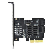 Tarjeta PCI-E SATA, controlador PCIE, SATA 3,0, supervelocidad, PCIE a SATA 3,0, 5 puertos, SATA3 2024 - compra barato