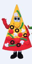 New Arrival 2017 Cute Pizza Cartoon Character Mascot Costume Food Mascot Costume Fancy Costume for Halloween Party Adult Size 2024 - buy cheap