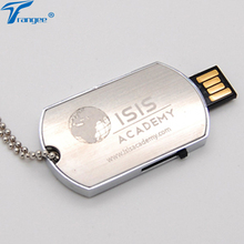 10 unids/lote rectángulo de Metal USB Flash Drive Real 4GB 8GB 16GB 32GB de memoria Pendrive con impresión láser logo regalos de promoción 2024 - compra barato
