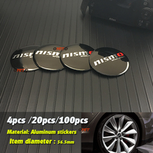 NISMO Logo Car Steering Wheel Badge Center Sticker Car Styling For Tiida Teana Skyline Juke X-trail Almera Qashqai 2024 - buy cheap