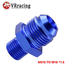 VR - BLUE Male 10AN 10 An Flare to M16x1.5 (мм) метрический прямой фитинг порта 10To M16 * 1,5. Адаптер VR-SL816-10-163-011 2024 - купить недорого