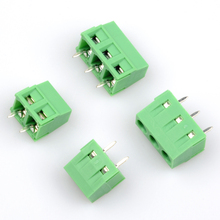 10PCS kf120-2.54-2P 3P 2.54MM pitch straight pin pcb screw terminal block connector KF120 2PIN 3PIN green 2024 - buy cheap