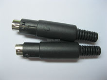 10 Pcs DIN Plug Connector 7 Pin Mini w/ Plastic Handle 2024 - buy cheap