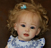 28" reborn baby doll kit/DIY reborn toddler doll kits  coletor silicone girl dolls accessories 2024 - buy cheap