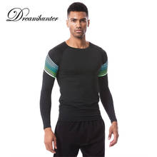 Pro Long Sleeve Running T Shirts Men Quick Drying Gym Sports Basketball Jerseys Compression Fitness Tights Tops Sweatshirts 2024 - buy cheap