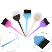 1Pc de tinte para el cabello Color peine cepillos Color al azar de herramientas de peinado para las mujeres 2024 - compra barato