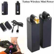 Fonte de alimentação para tatuagem, bateria profissional 1500mah rca/dc para caneta rotativa de tatuagem 2024 - compre barato