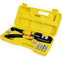 Hydraulic Wire Battery Cable Lug Terminal Crimper Crimping Tool With 8 Pairs of Dies 2024 - buy cheap