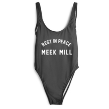 beachwear one pieces suit swimwear women sexy summer monokini  bathing suits bodysuit REST IN PEACE MEEK MILL Jumpsuits Rompers 2024 - buy cheap