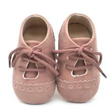 Baby Kids Soft Sole Moccasin Boys Girls Toddler Suede Leather Crib Shoes 0-18M New 2024 - buy cheap