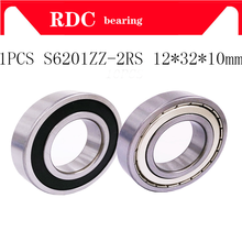 Free Shipping S6201ZZ SS6201ZZ SB6201ZZ S6201 2RS  6201 12x32x10mm stainless steel High quality deep groove ball bearing 2024 - buy cheap