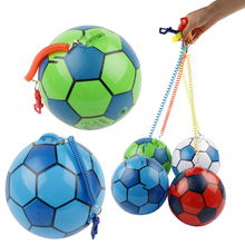 Bola que quica com cinto telescópico, bola inflável com 22cm de diâmetro para crianças, brinquedos esportivos 2024 - compre barato