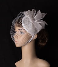 Sinamay Fascinator Headwear Colorful Mesh Bridal Veils Party Show Hair Accessories Millinery Cocktail Hat Classical Color MYQ097 2024 - buy cheap