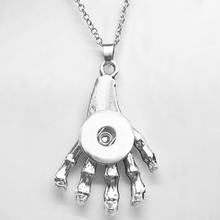 Hand Bone Claw Paw New  snap button jewelry necklace EA3475  fit 18mm 20mm snaps) 2024 - buy cheap