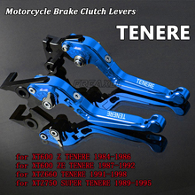 For Yamaha XT600 Z ZE XTZ660 XTZ750 Super TENERE  Foldable Extendable Motorbike Levers Motorcycle Brake Clutch Levers 2024 - buy cheap