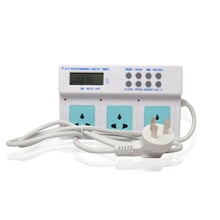 Enchufe eléctrico LCD DIGITAL programable, temporizador del eje para acuario, planta, calentador de luz, ondulador, dosificador marino Pum 2024 - compra barato