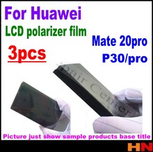 3pcs Polarizer Polarize Light Film polarizering film for Huawei mate 20pro P30 pro P30pro repair parts 2024 - buy cheap