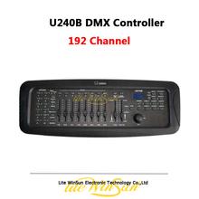 Controlador DMX512 U240B para luz de cabeza móvil, consola de iluminación de escenario para DJ, fiesta, 16 canales, USB 2024 - compra barato