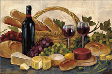 Still life Oil painting online Tuscan Evening Wine Crop Silvia Vassileva Painting Modern Canvas art High quality Hand painted 2024 - buy cheap
