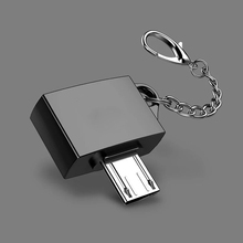Металлический Micro USB OTG адаптер конвертер для телефона Android Samsung USB планшет на флэш-накопитель мышь OTG концентратор 2022 - купить недорого