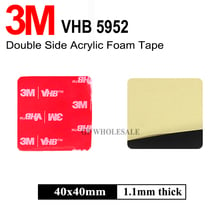 4cmx4cm 3M 5952 VHB Mouting Tape, Strong VHB Heavy Duty Double Adhesive Foam Gasket Sticker for Panel to frame, Car Parts Holder 2024 - buy cheap