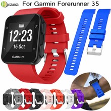 Hero Iand sport silicone Replacement Watch Band Strap For Garmin Forerunner 35 / 30 smart Wristband watches band Bracelet belt 2024 - buy cheap