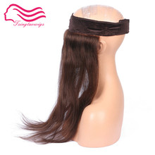 Alitsingtaowigs ,100% европейские волосы I BAND, повязка на голову, кружевная рукоятка для париков, бесплатная доставка 2024 - купить недорого