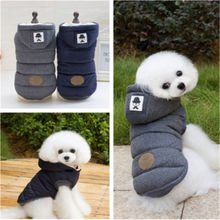 Теплый Собака одежда с капюшоном маленькая собака свитера пальто хлопок щенок Костюмы наряд для собака породы чихуахуа куртка 2024 - купить недорого