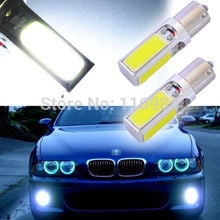 2PCS x Super White 20W S25 1156 7506 BA15S COB LED Turn Signal or Backup Reverse Light Bulb Lamp 2024 - buy cheap