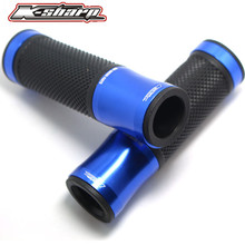 9 color CNC Motorcycle Aluminum Rubber Gel Hand Grips 7/8" Handle Bar Sports Bikes for KAWASAKI  Z800  Z1000 Z800/E version 2024 - buy cheap