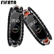 FIFATA Metal Retro Nationality Style Watch Strap For Xiaomi Mi Band 4 For Xiaomi Mi Band 3 DIY Wristband replace Accessories 2024 - buy cheap