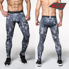 Mens Joggers Camouflage Compression Pants Men Camo Pants Tights Leggings Fitness Trousers Brand Clothing Sweatpants Pantalon 2024 - buy cheap