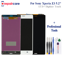 For Sony Xperia Z3 LCD L55t D6603 D6653 LCD Display Touch Screen Digitizer Replacement Parts Display For Sony z3 Screen 2024 - buy cheap