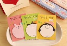 Kawaii Big head Sticky Notes Planner Memo Pad Stickers  Scrapbooking memo boards  Markers Notes stickty bookmark Office Supplies 2022 - buy cheap
