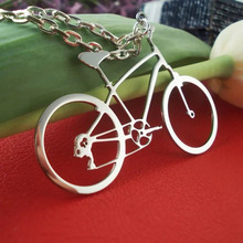 Unique Bike Pendant Necklace  Best Selling Bicycle Link Chain Necklaces Christmas Gift for Children YP3943 2024 - buy cheap