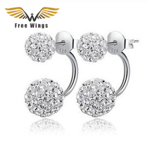 stud earrings for Women Silver Earings Fashion Jewelry 2017 Dropshipping 2024 - buy cheap