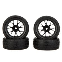 GoolRC 4Pcs High Performance 1/10 Rally Car Wheel Rim and Tire 20101 for Traxxas Tamiya HPI Kyosho RC Car 2024 - buy cheap