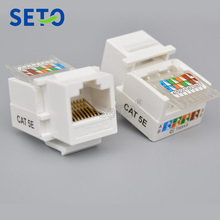 Seto-tomada de rede cat5e cat cat5e, conector para painel de parede, soquete 2024 - compre barato