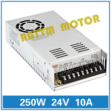 ¡Fuente de alimentación con interruptor de 250W y 24V! Enrutador CNC, suministro de Potencia de salida única, 250W, 24V, molino de espuma, corte, grabador láser, Plasma 2024 - compra barato