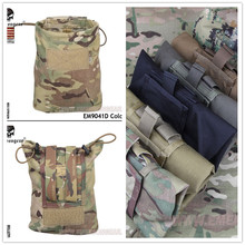 New EMERSON Grande Capacidade Cintura Molle Tático Militar Airsoft Paintball Caça Folding Mag Recuperação Dump Pouch Sacos de Caça 2024 - compre barato