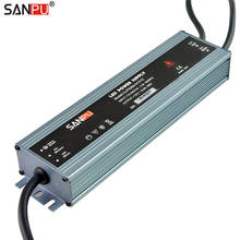 SANPU Waterproof 12 Volt LED Power Supply 12V DC 200W 16A IP67 220V AC-DC Lighting Transformer Driver 12VDC Thin Slim Aluminum 2024 - buy cheap