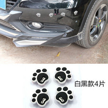 Car-Styling Animal Dog Bear Footprint Decal Stickers For Suzuki SX4 SWIFT Alto Liane Grand Vitara jimny S-cross Splash Kizashi 2024 - buy cheap