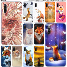 Hot Animal fox Silicone Case For Xiaomi Pocophone F1 9T 9 9SE 8 A2 Lite A1 A2 Mix3 Redmi K20 7A Note 4 4X 5 6 7 Pro S2 Cover 2024 - buy cheap