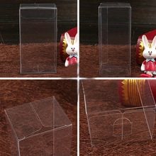200pcs 7x8x11 Jewelry Gift Box Clear Boxes Plastic Box Transparent Storage Pvc Box Packaging Display Pvc Boxen For Wed/christmas 2024 - buy cheap