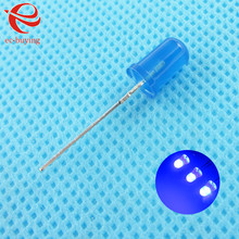 3mm LED Blue Diffused Round Light-Emitting Diodes Lamp Bead DIP Plug-in Through Hole  Practice DIY Kit Ultra Bright 100 pcs /lot 2024 - buy cheap