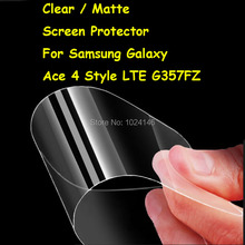 Прозрачная/Антибликовая матовая защитная пленка HD для Samsung Galaxy Ace 4 Style LTE G357FZ G357, защитная пленка с чистой тканью 2024 - купить недорого