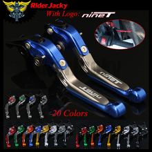 RiderJacky LOGO "R NINE T" Motorcycle CNC Brake Clutch Levers For BMW R NINE T RNINET 2014-2016 2015 2024 - buy cheap