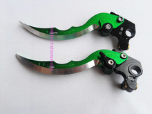 New motorcycle motorbike CNC brake&Clutch Levers,Blade Style Green For Ducati Monster Il Mostro 400 M400 2004-2007 2005 2006 2024 - buy cheap
