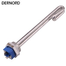 DERNORD Water Heaer SUS304 220V 1KW  Heating Element Tube, 1"BSP/DN25/32mm, Fold Back   Heater Element 2024 - buy cheap